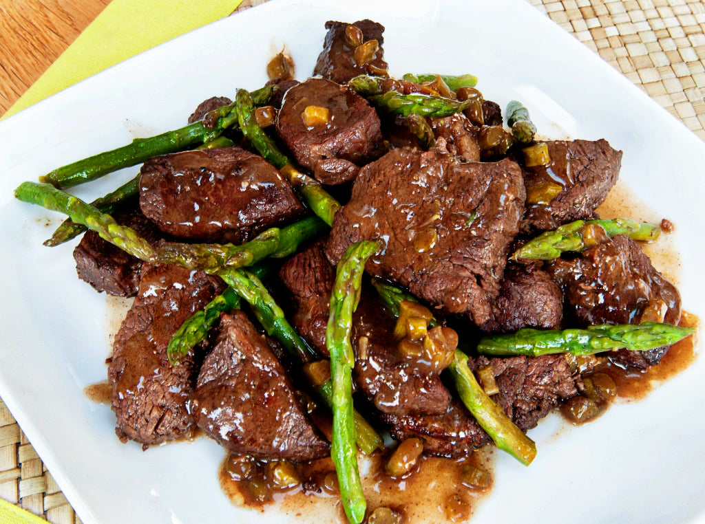 Beef and Asparagus Medley